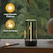 Auge Light Auge Light Mini 5.70 in. Grey Modern Rechargeable and Dimmable Flexible filament LED Table Lamp AGDSLGY2202 - alternate 3